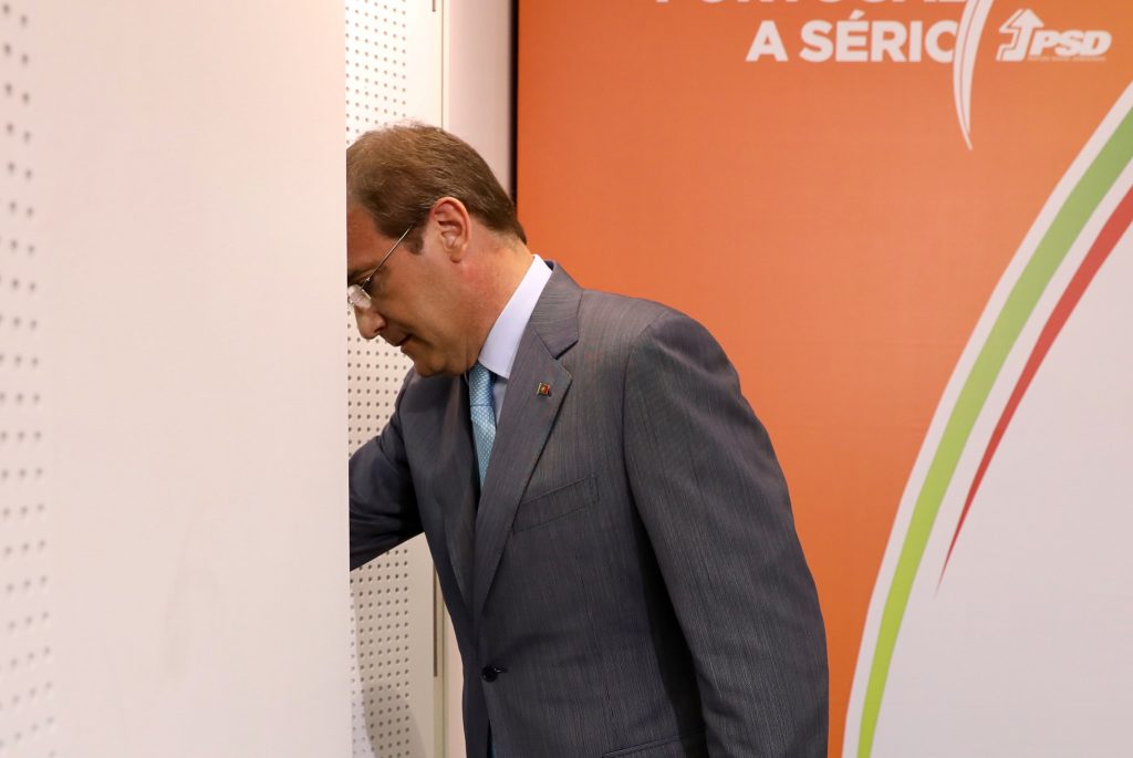O dia de reflexão para Passos Coelho chegou depois do fecho das urnas