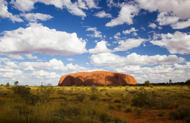 O imponente deserto australiano visto do Espaço