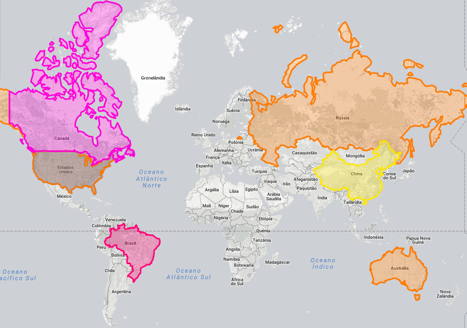 Mapa da Europa com nome de países e cidades - Mapas do Mundo