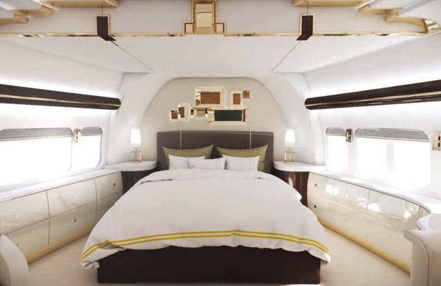 O novo avião de luxo do “sultão” turco