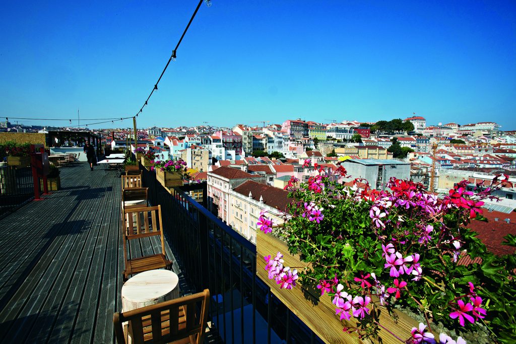 O terraço do The Garden em Lisboa é um jardim nas alturas