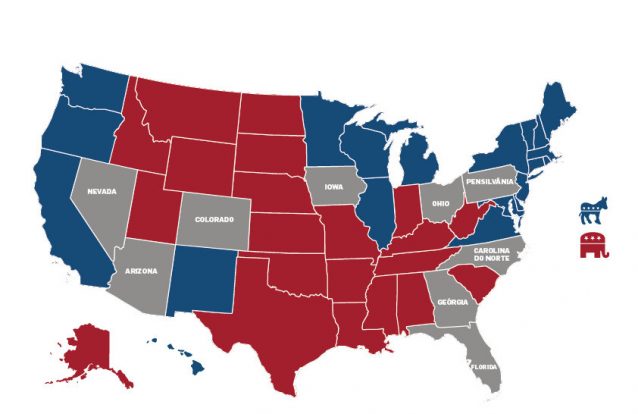 Os estados onde tudo se vai decidir