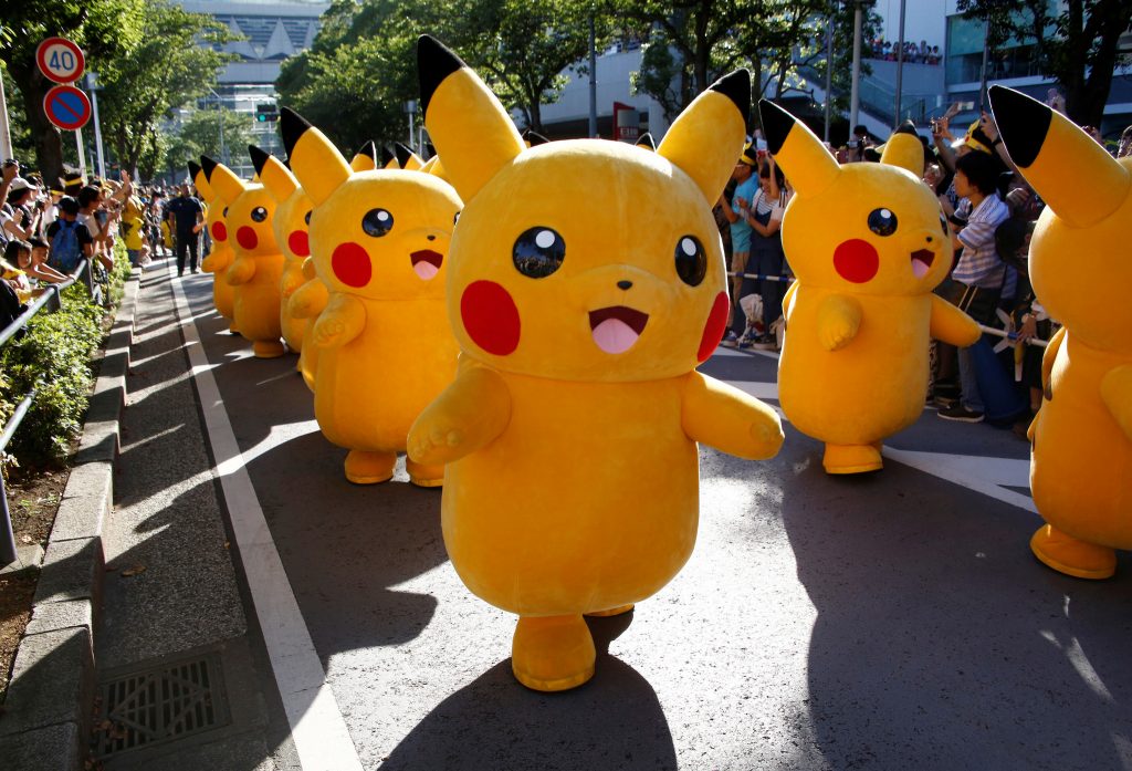 Os pokémons são o bolo rei de Costa