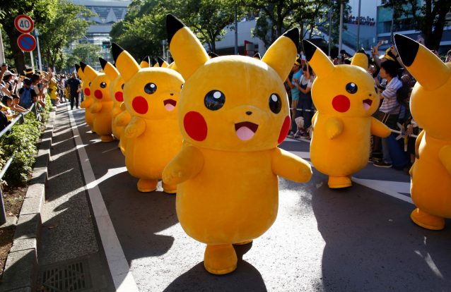 Os pokémons são o bolo rei de Costa
