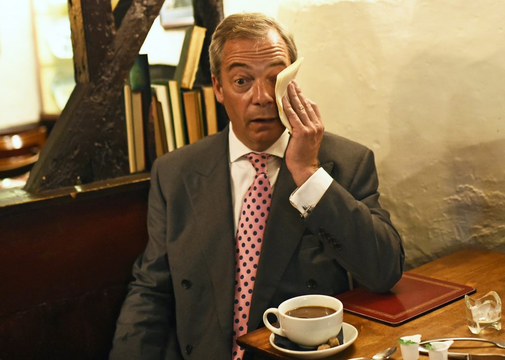 Partido do Brexit obrigado a devolver 173 mil euros à União Europeia