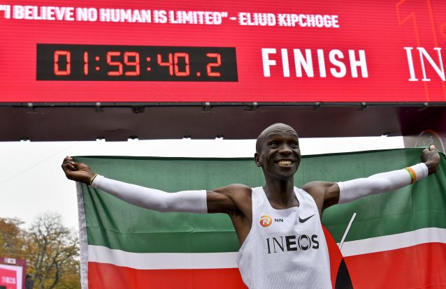 Porque é que a primeira maratona percorrida em menos de duas horas não conta como recorde