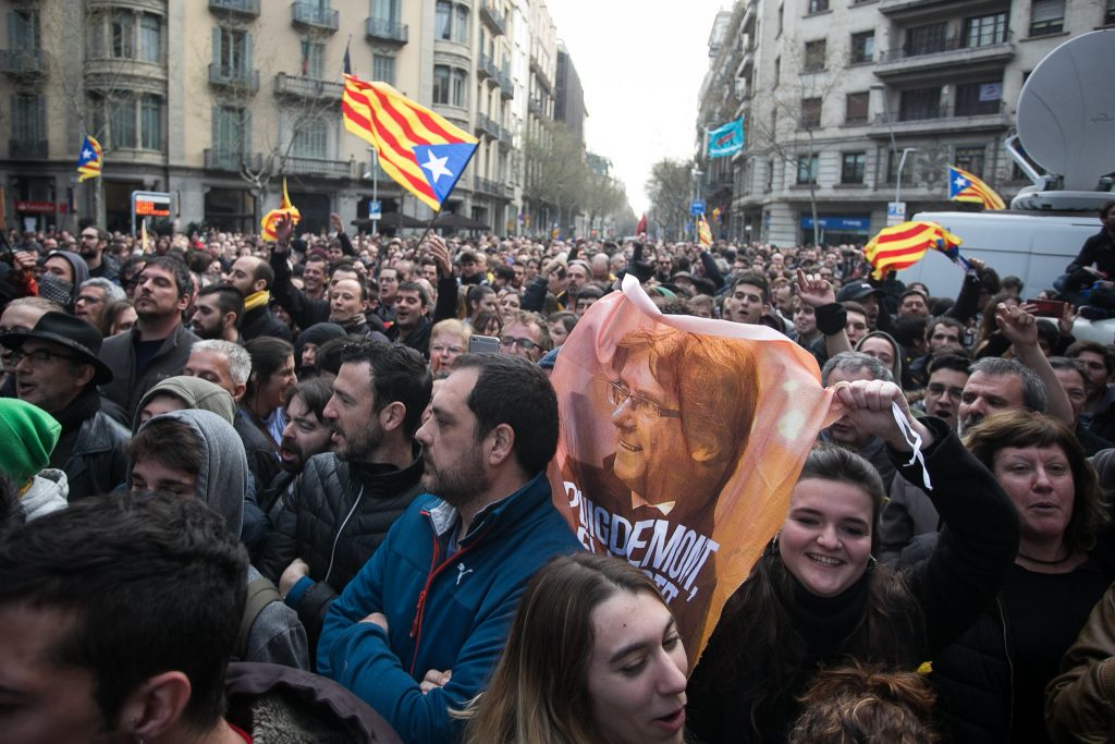 Puigdemont nas mãos da Justiça alemã