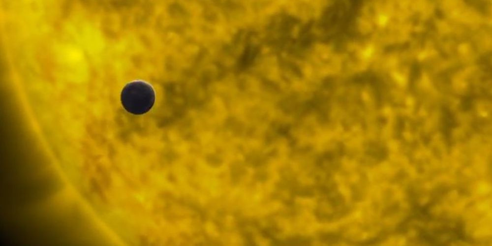 Queres ver o planeta Mercúrio a passar em frente ao Sol?
