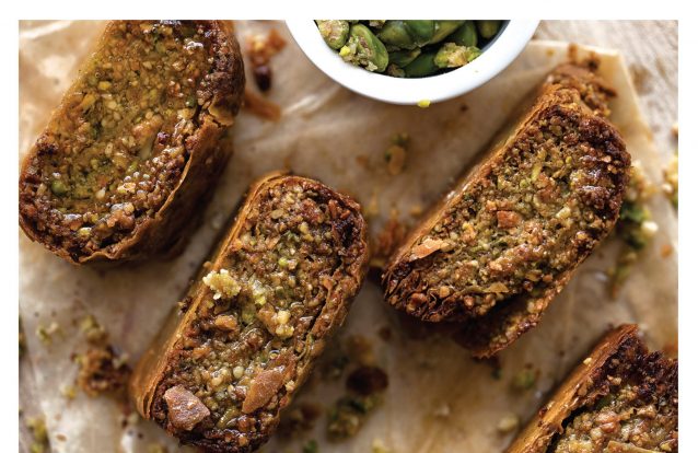 Receita de Baklava de nozes e pistácio, por Marlene Vieira
