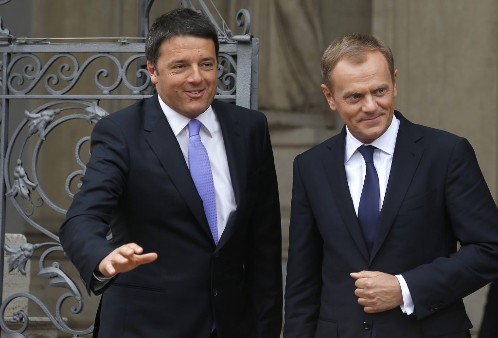 Renzi no lugar de Tusk para equilibrar?