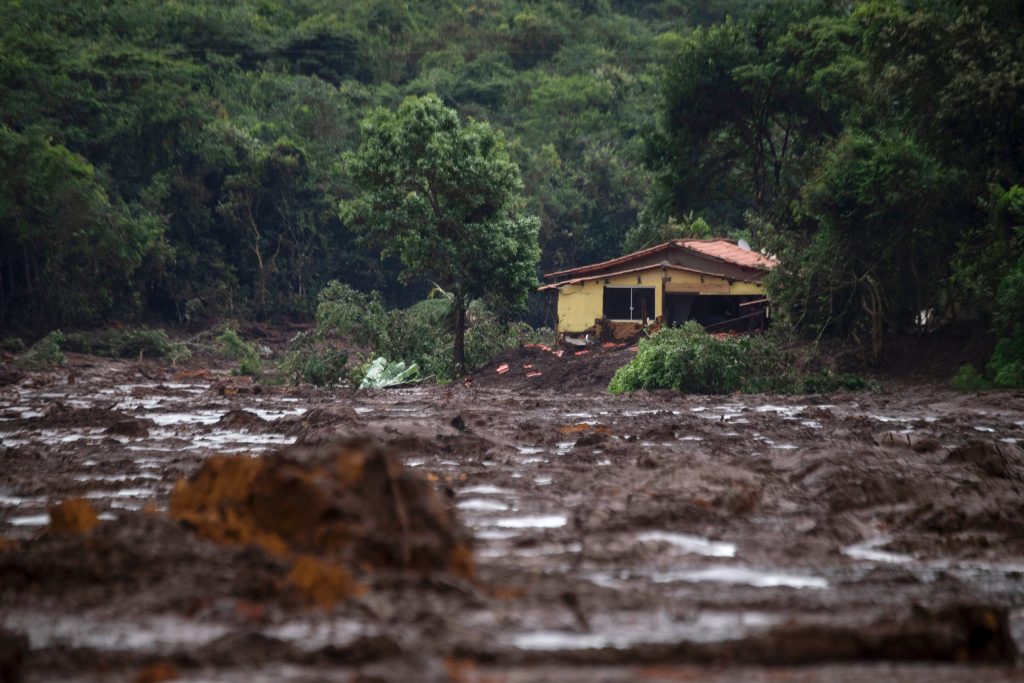 Rutura de barragem no Brasil pode causar doenças na área afetada