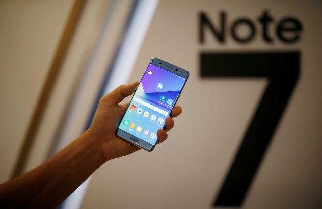 Samsung Galaxy Note 7 desligados para sempre