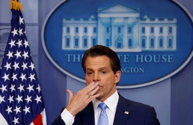 Scaramucci demitido do cargo de diretor de comunicação da Casa Branca
