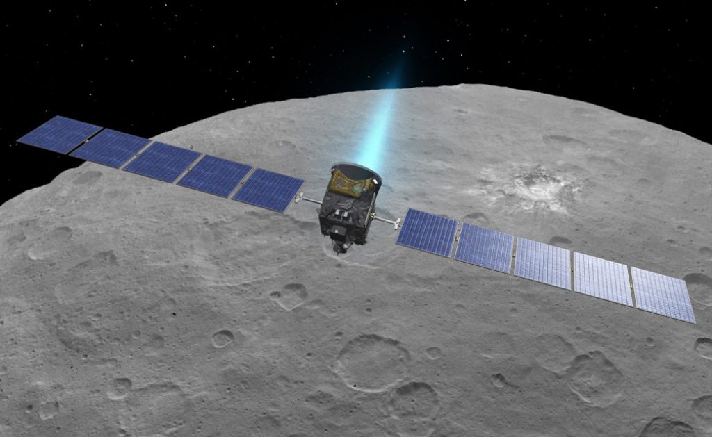 Sonda da NASA está mais perto que nunca do planeta-anão Ceres e esta é uma das primeiras imagens que captou