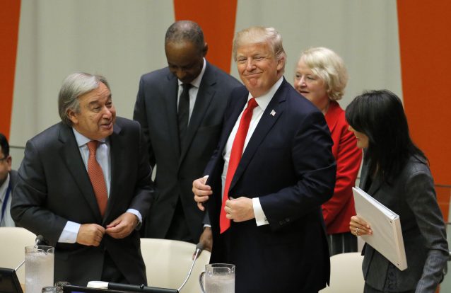 Temer e Trump abrem primeira Assembleia-Geral de Guterres