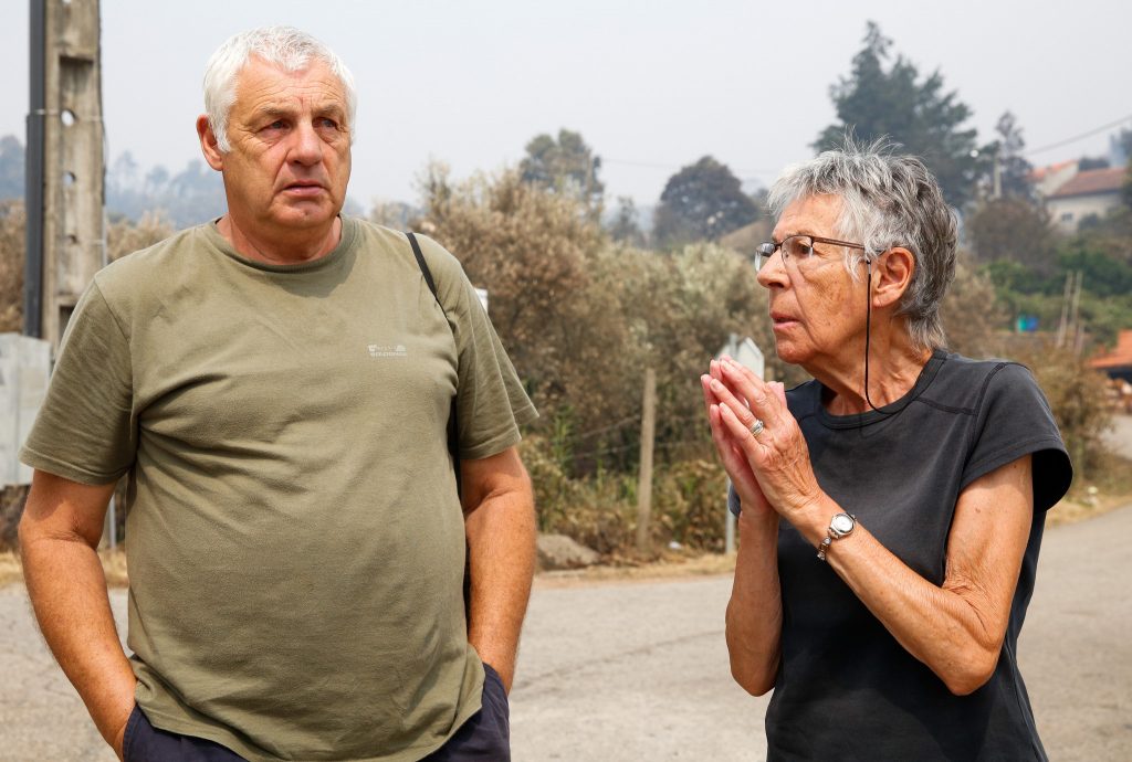 “Tudo era vermelho. O vento parecia um furacão"