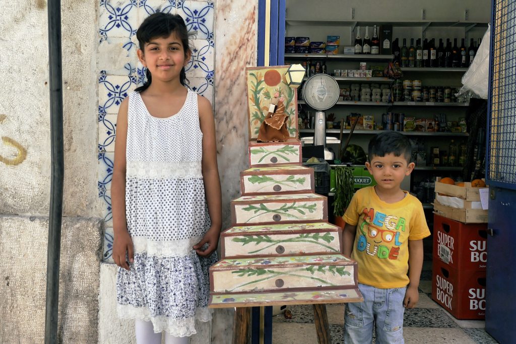 Um altar para o Santo António
