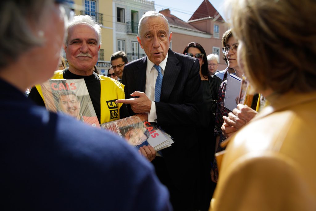 "Um já passou, já só faltam quatro", disse Marcelo