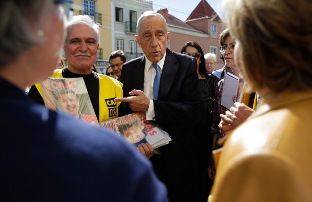 "Um já passou, já só faltam quatro", disse Marcelo