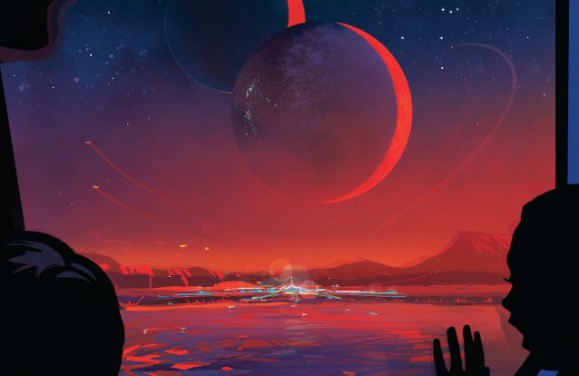 Veja como a NASA imagina um dos planetas recém-descobertos