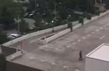 Vídeo mostra suspeito de tiroteio em Munique a gritar que é alemão