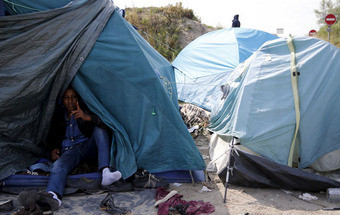 Viver na 'selva' em Calais 20