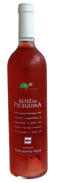 pecegina, vinho rosé