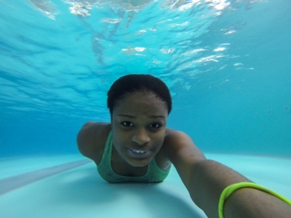 Olhos que ouvem - Um mergulho no quotidiano de uma atleta surda  