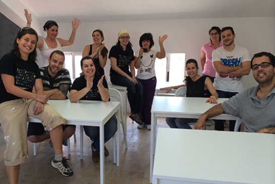 Nova sala de estudo na cova da Moura