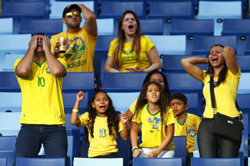 Diário da Copa - Torcida brasileira é fogo!