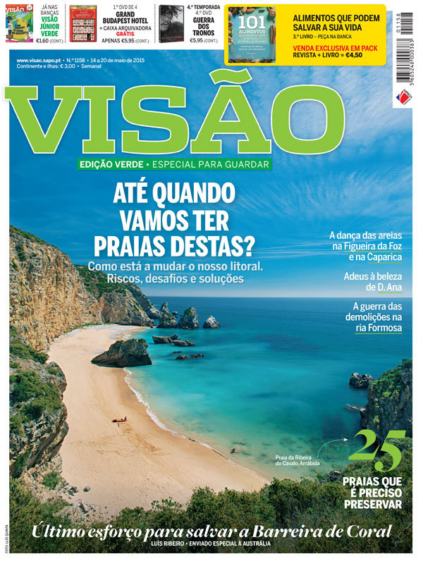 Veja já a capa da VISÃO desta semana