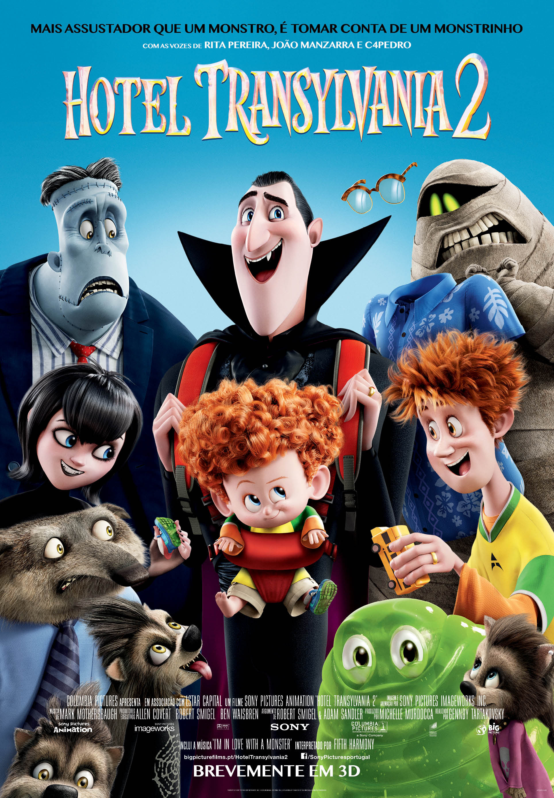 Cartaz do filme hotel transylvania 2