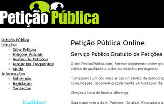 A moda das petições