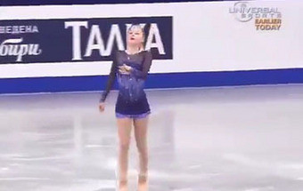 A patinadora de 15 anos que está a encantar Sochi