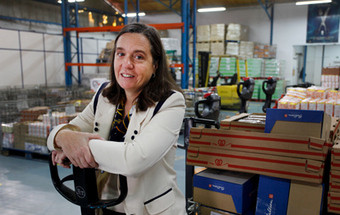 A Sra. Banco Alimentar