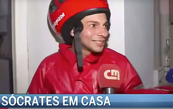 Afinal ninguém chamou o homem da pizza