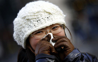As constipações comuns preferem o nariz frio