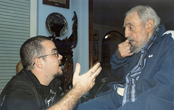 As primeiras fotos de Fidel Castro em quase seis meses