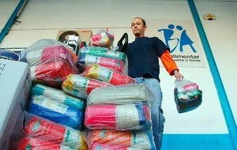 Banco Alimentar fez 300 mil euros em alimentos com recolha de papel