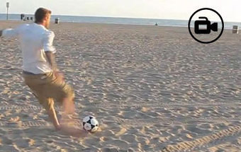 Beckham acerta mesmo ou é tudo montagem?