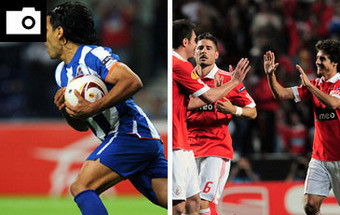 Benfica e FC Porto mais perto da final (FOTOS)