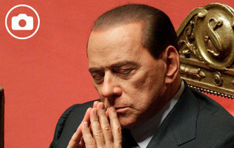 Berlusconi mantém-se no poder (fotos)