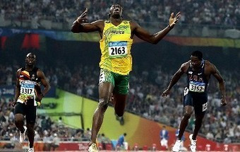 Bolt aceita o desafio de correr 600 metros em nome de uma causa