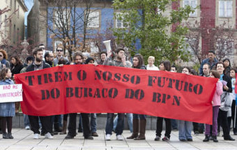Braga: cerca mil na rua