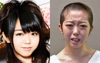 Cantora japonesa rapa o cabelo após escândalo insólito