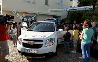 Chevrolet entrega automóveis às Aldeias de Crianças SOS de Portugal