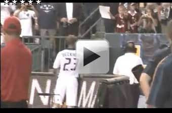 David Beckham envolve-se em confrontos com adeptos (COM VÍDEO)