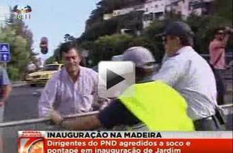 Elementos do PND agredidos na Madeira
