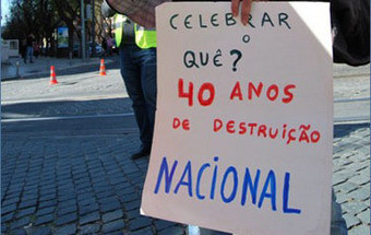 Em manhã de protestos contra o 25 de Abril