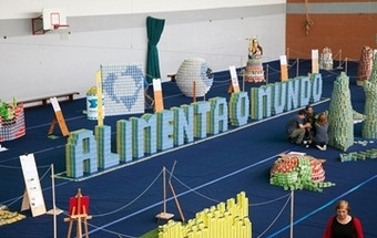 Esculturas de latas de conserva ajudam a alimentar famílias carenciadas 12